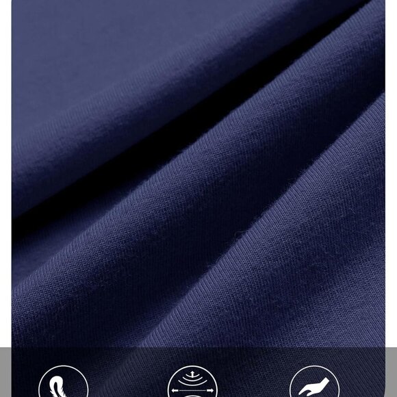 Women's 2025 Summer Maxi Dress Casual Short Sleeve Beach Vacation Crewneck Basic - Picture 5 of 7